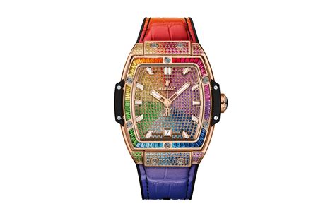 rainbow face watch